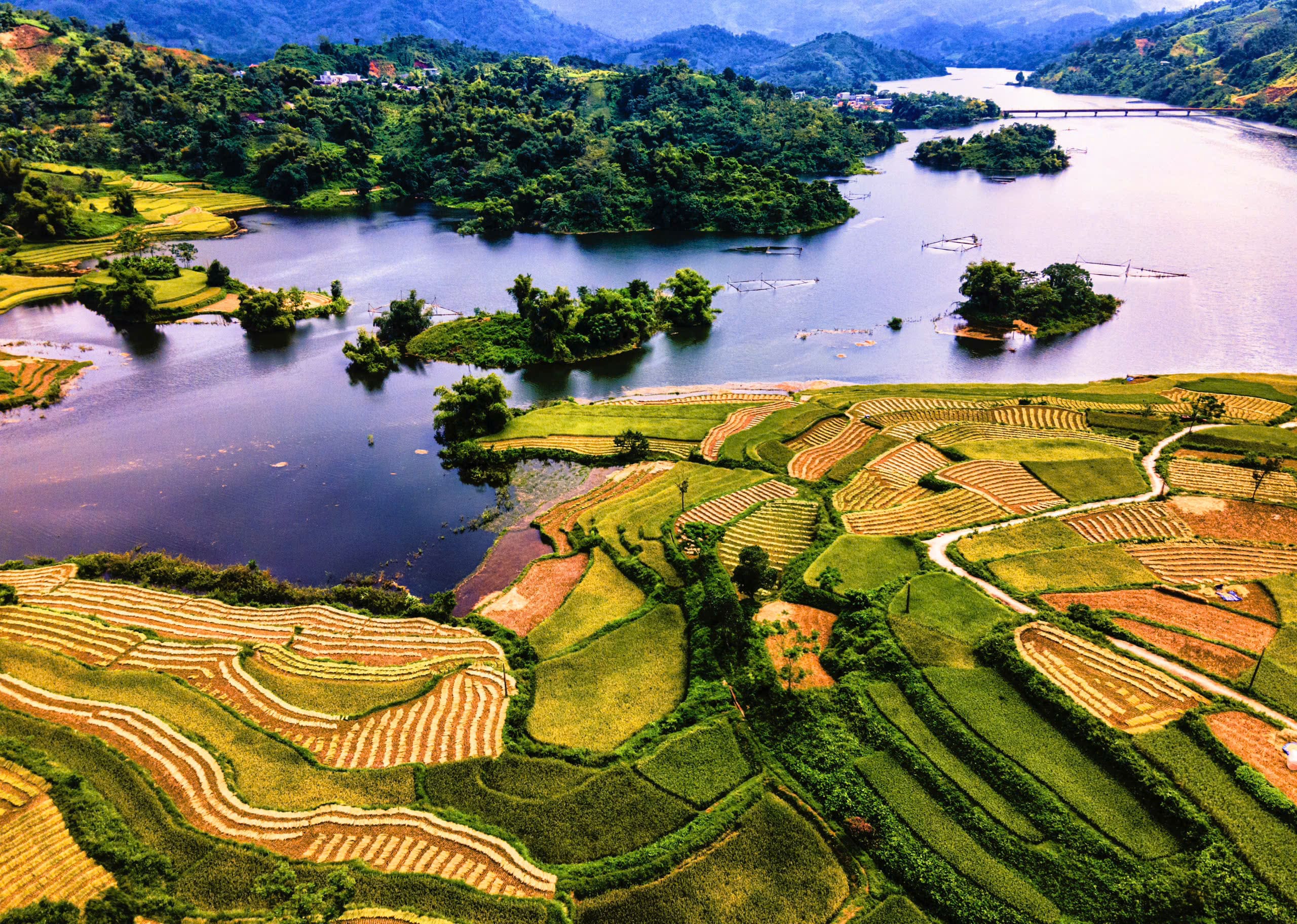 Tour Ruộng bậc thang tại xã Hồng Thái